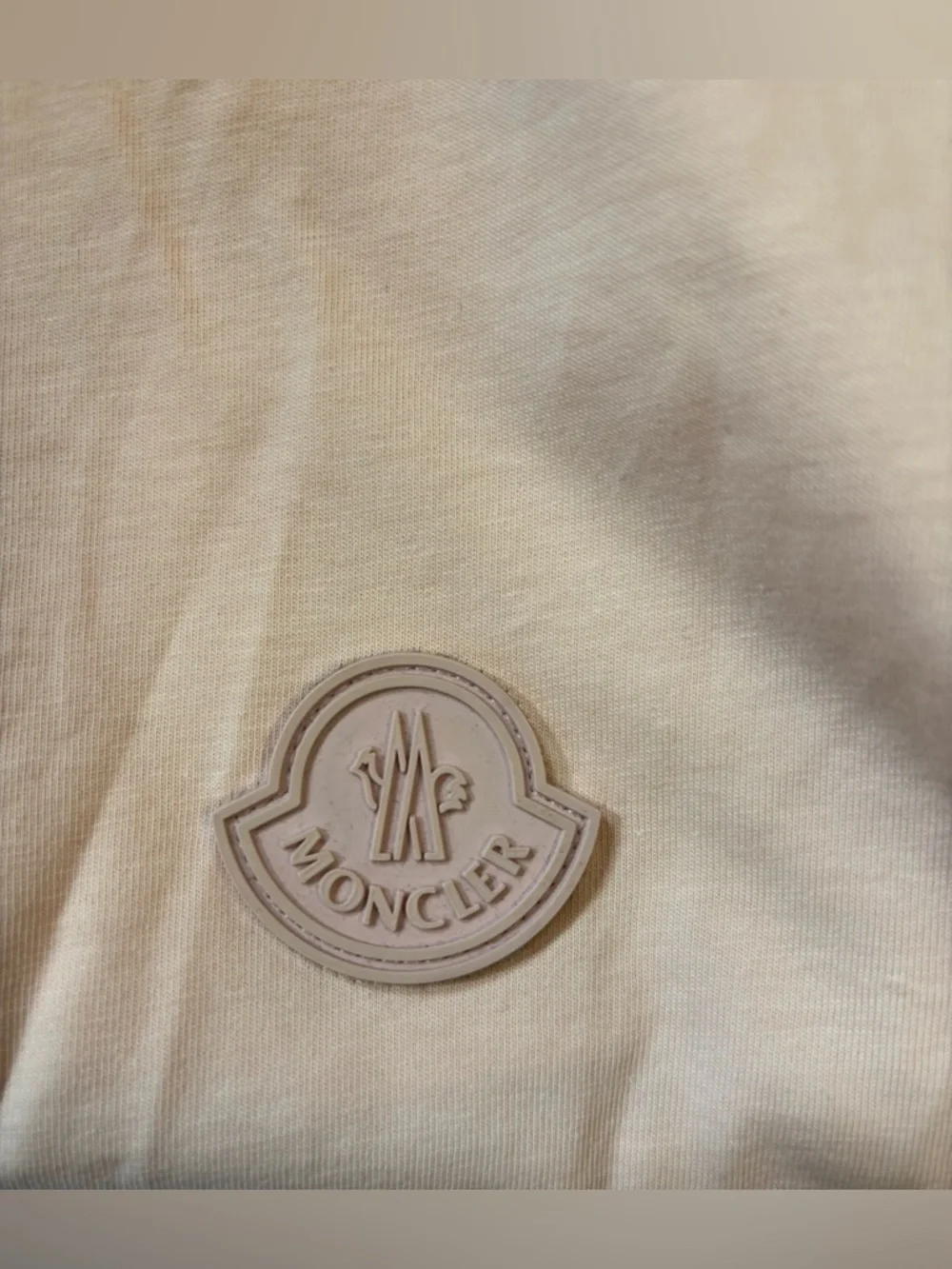 Moncler Logo Cotton Jersey T-Shirt - Picture 6 of 6